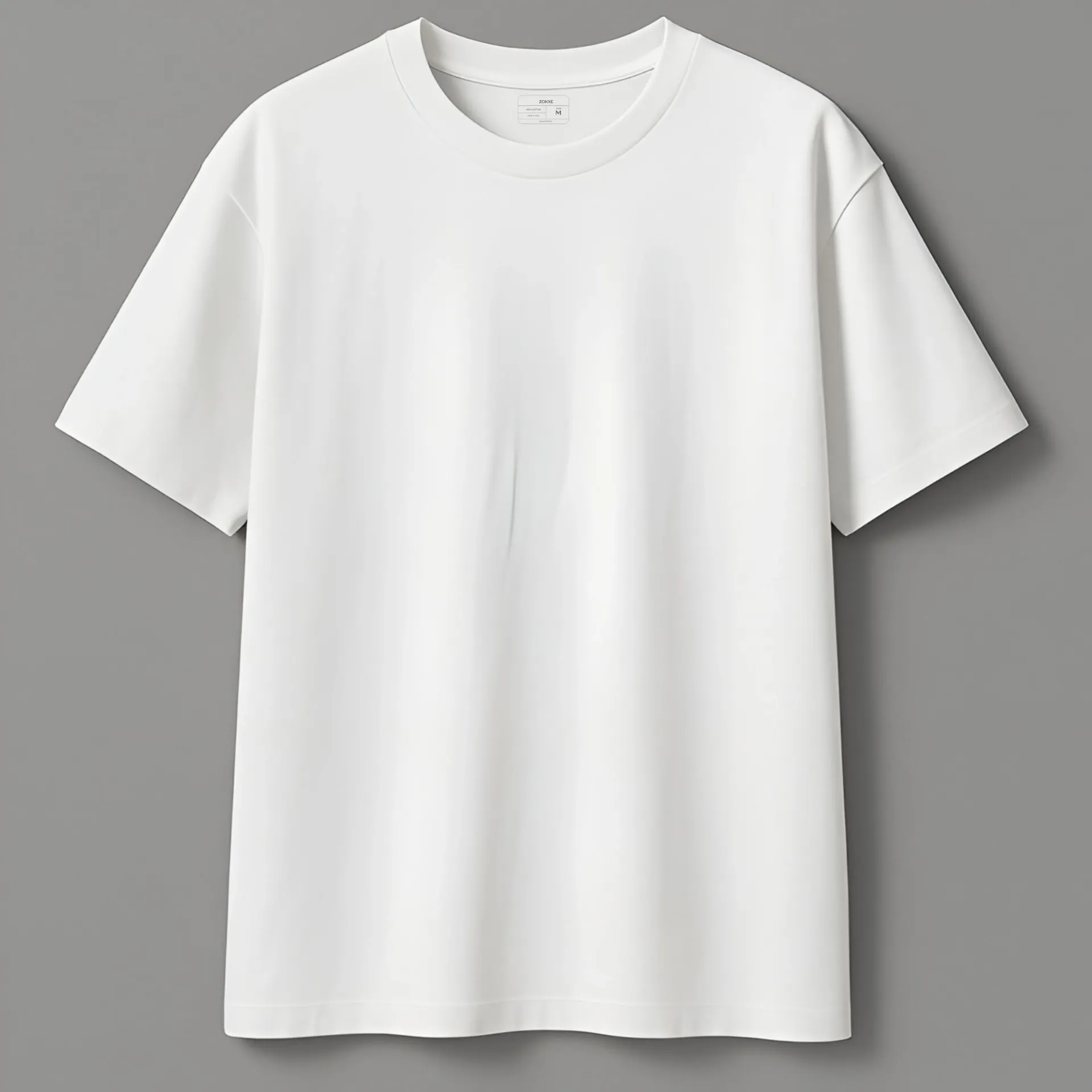 ZOKXE Essential Oversized Tee - White (S)